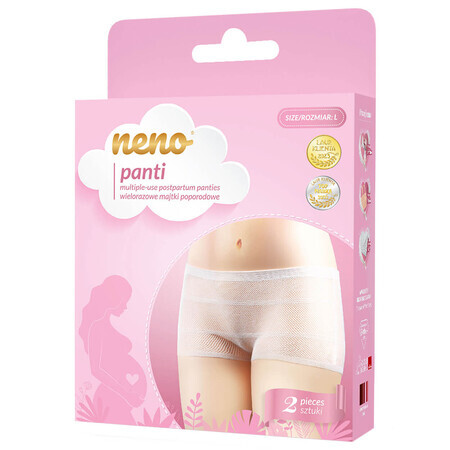 Neno Panti, reusable post-natal underpants, size L, 2 pieces