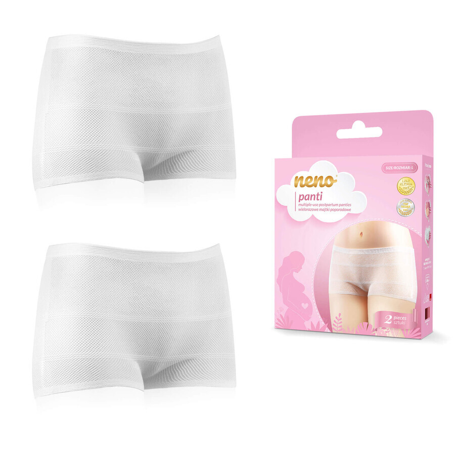 Neno Panti, reusable post-natal underpants, size L, 2 pieces