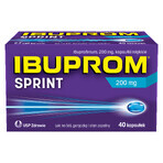 Ibuprom Sprint 200 mg, 40 capsule molli