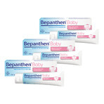 Bepanthen Baby Set, pomata per eritema del bambino, 3 x 100 g