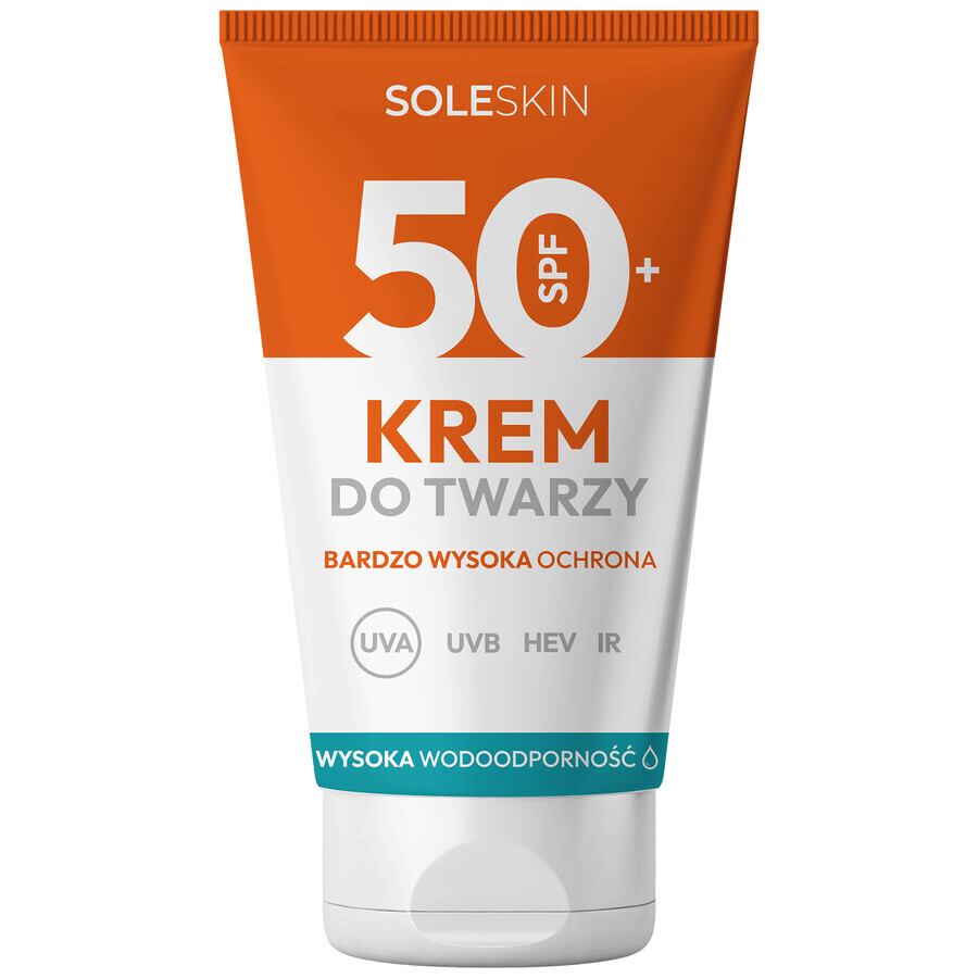 Soleskin, cremă de față, SPF 50+, 50 ml