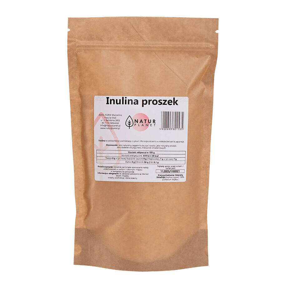 Natur Planet Inulina, polvere, 500 g