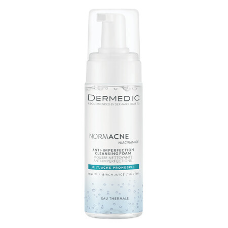 Dermedic Normacne, schiuma detergente contro le macchie, 170 ml