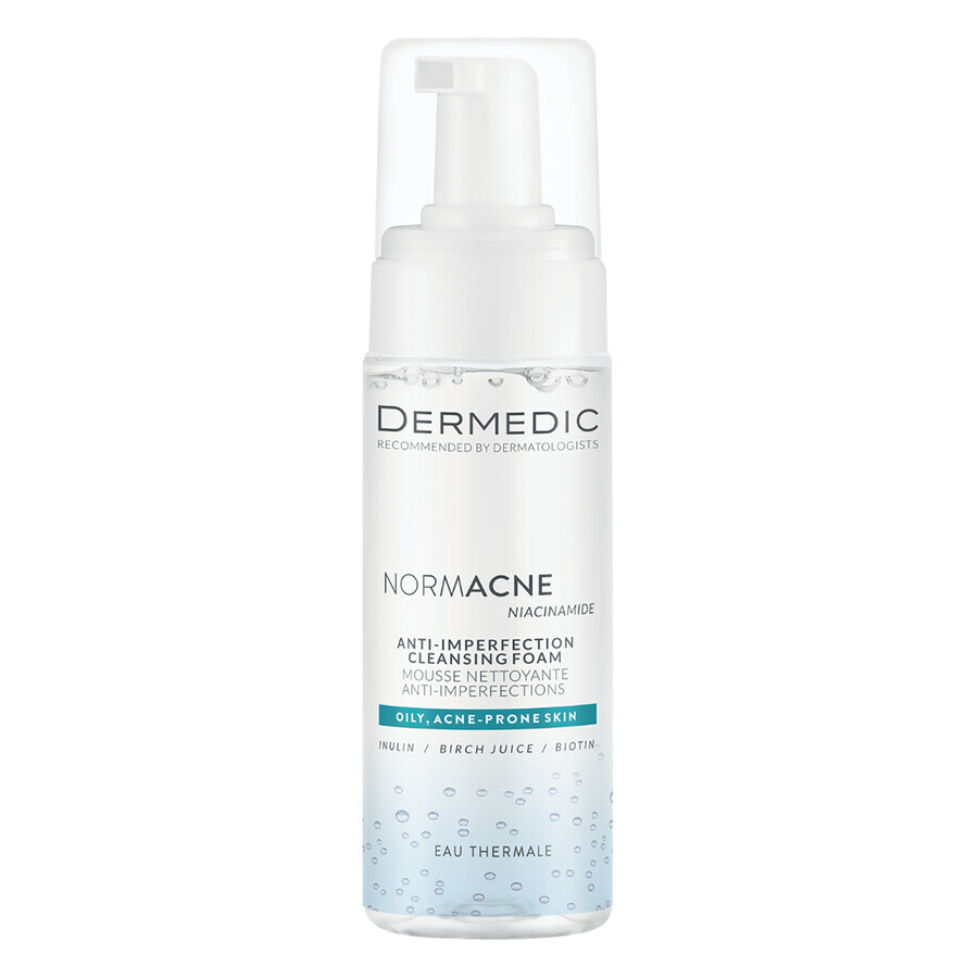 Dermedic Normacne, schiuma detergente contro le macchie, 170 ml