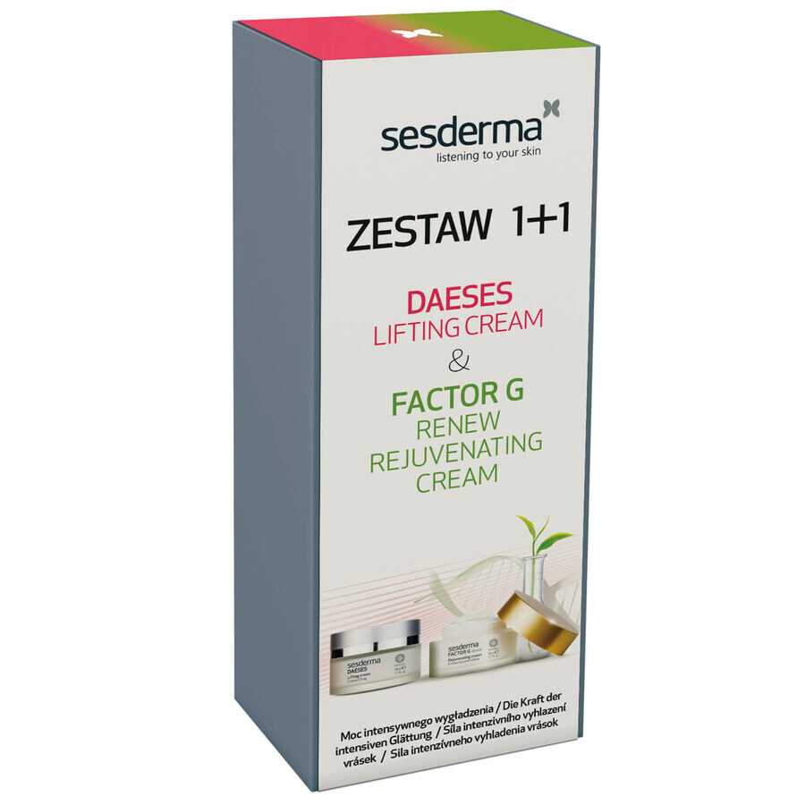 Set Sesderma Daeses crema lifting viso e corpo 50 ml + Factor G Renew crema viso 50 ml