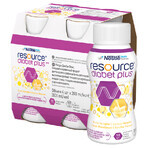 Resource Diabetes Plus, vanilla flavor, 4 x 200 ml + Free shopping bag