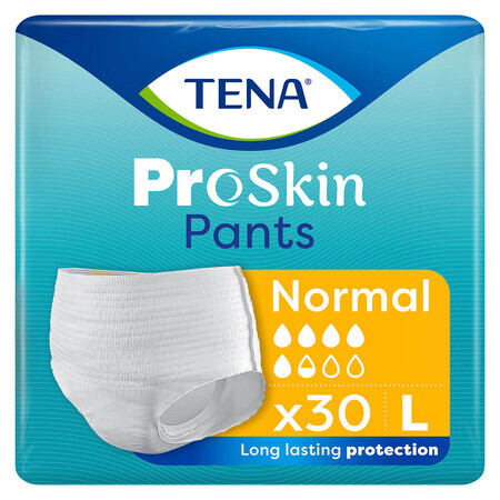 Tena Pants ProSkin, slip assorbenti, taglia L, 100-135 cm, normale, 30 pezzi