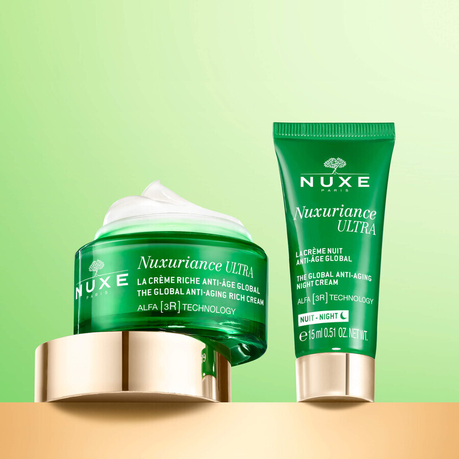 Nuxe Nuxuriance Ultra set, rica crema de día 50ml + crema de noche 15ml