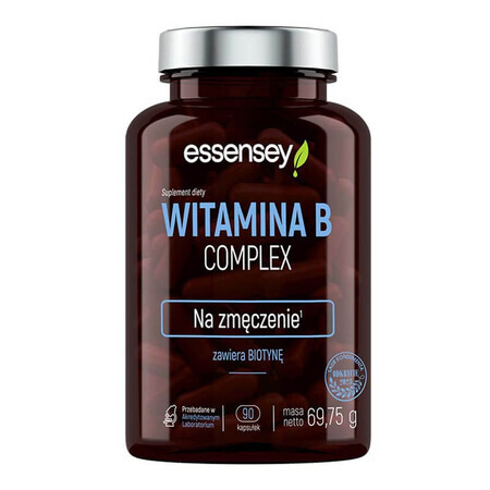 Essensey Complesso di vitamine B, 90 capsule