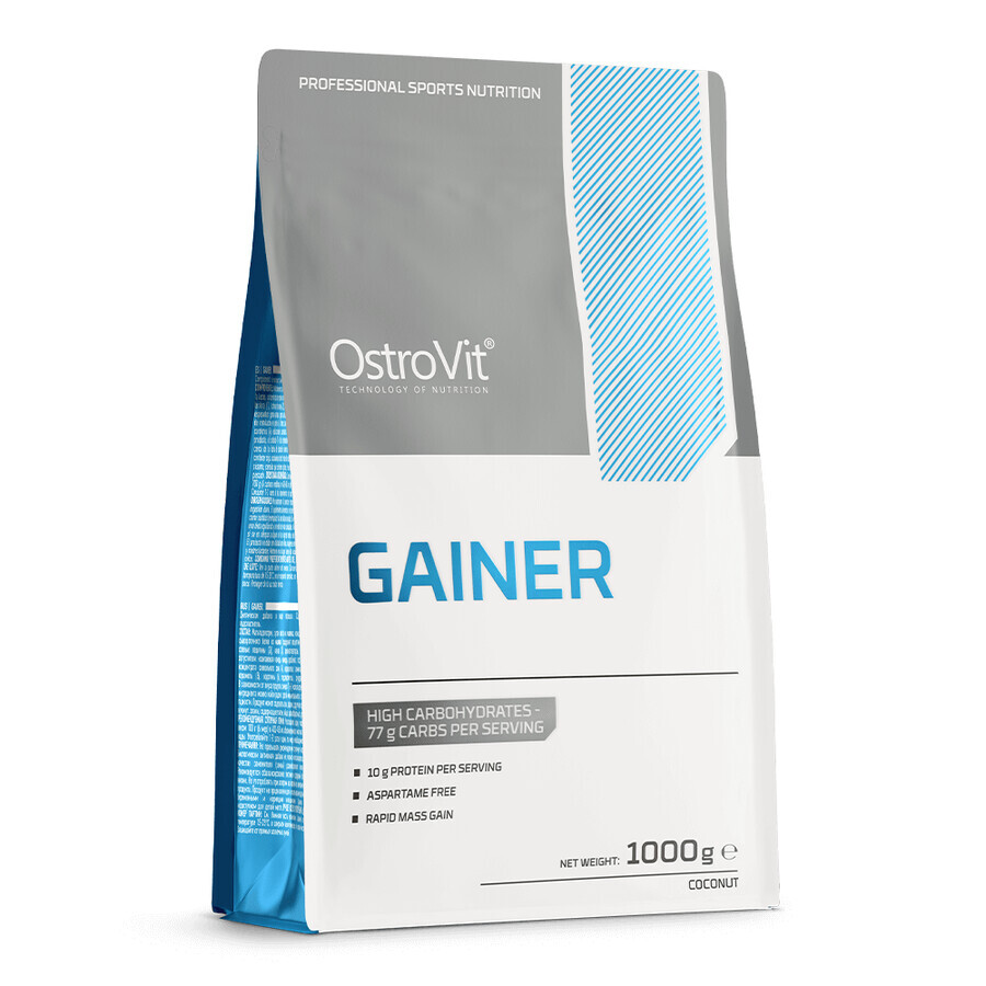 OstroVit Gainer, aroma di cocco, 1000 g