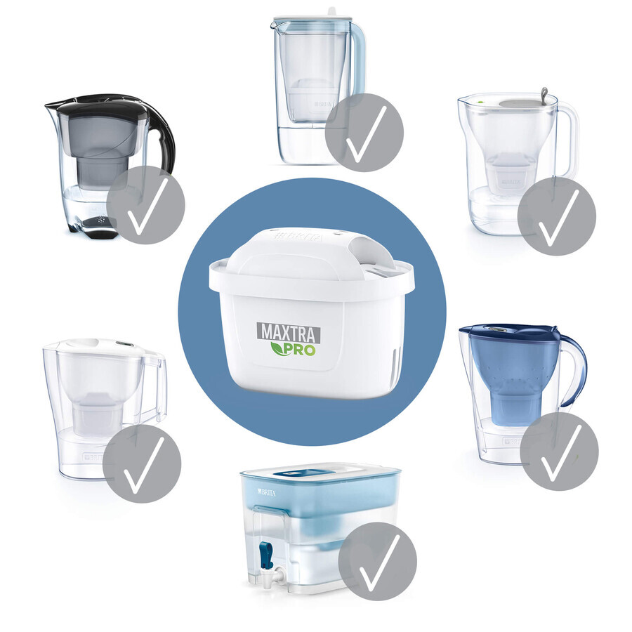 Brita Maxtra Pro Hard Water Expert, filtro dell'acqua, 1 pz.