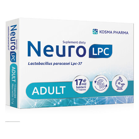 Kosma Pharma NeuroLPC Adulti, 10 capsule