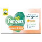 Pampers Harmonie Protect & Care, toallitas húmedas, 9 x 44 unidades