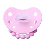 Luu Kids, ciuccio, posizionamento, silicone, Pink A Boo, 3-6 mesi, 1 pezzo