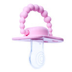 Luu Kids, ciuccio, posizionamento, silicone, Pink A Boo, 3-6 mesi, 1 pezzo