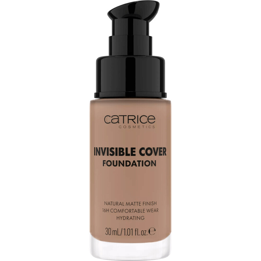 Catrice Invisible Cover Foundation, fondotinta n. 037W, 30 ml