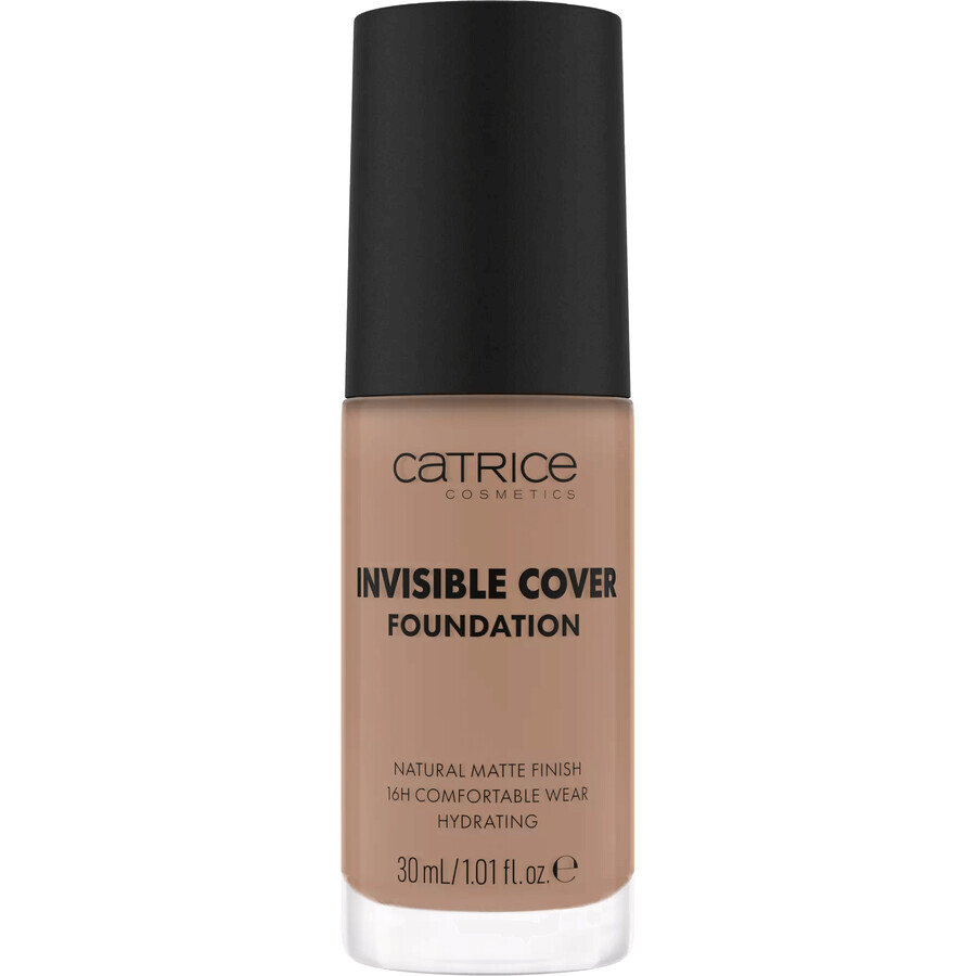 Catrice Invisible Cover Foundation, fondotinta n. 037W, 30 ml