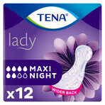 Set Tena Lady, assorbenti igienici specializzati, Maxi Night, 2 x 12 pezzi + ProSkin Pants Mutandina normale assorbente, taglia M e L, 2 campioni