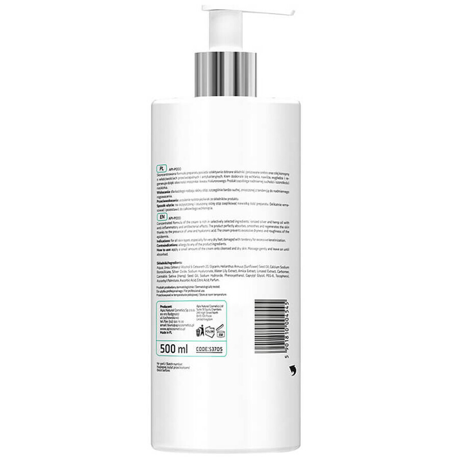 Apis Professional Api-Podo, regenerating and moisturizing cream, 500 ml