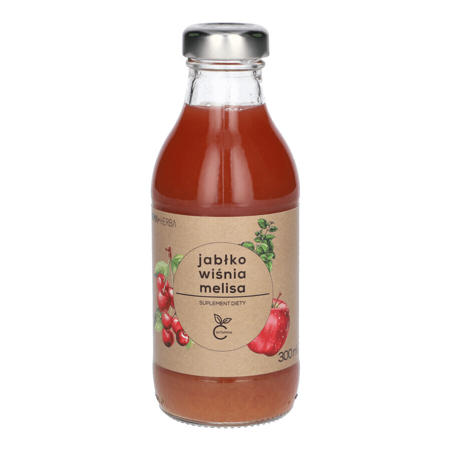 Sema Herba Mela Ciliegia Melissa, succo, 300 ml