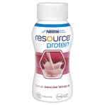 Resource Protein, nährstoffreiche Formel, Beerengeschmack, 4 x 200 ml + Gratis Einkaufstasche