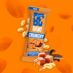 BeRAW! Chrunchy, barretta, arachidi e caramello, senza zuccheri aggiunti, 40 g