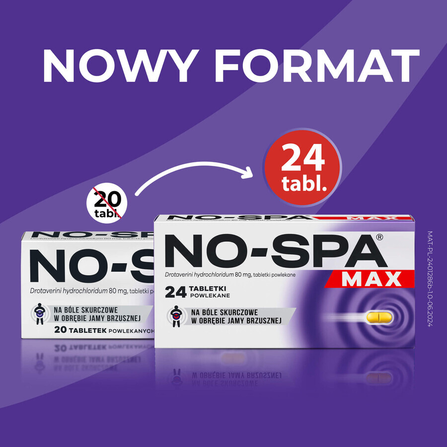 No-Spa Max 80 mg, 24 compresse