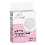 Bocioland, postnatal panties, mesh, size M, 2 pieces