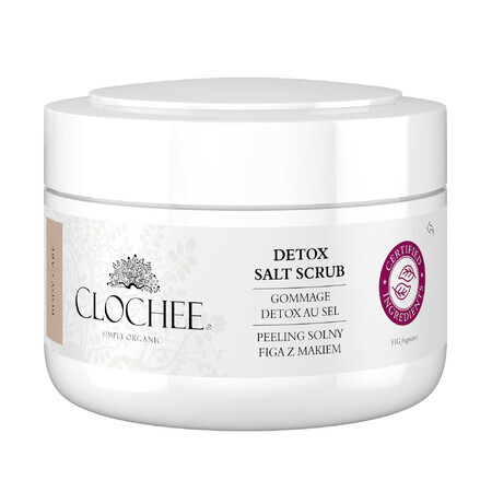 Clochee Body Care scrub corpo con sale, fichi e semi di papavero, 240 ml