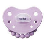 Luu Kids, ciuccio, posizionamento, silicone, Lavanda francese, 0-3 mesi, 1 pz.