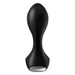 Satisfyer Backdoor Lover, plug anale vibrante, nero