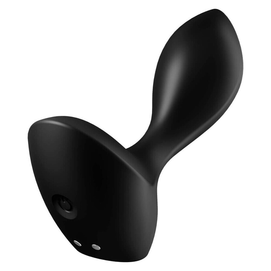 Satisfyer Backdoor Lover, plug anale vibrante, nero