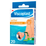 Viscoplast Active, coussinets en mousse, 20 unités