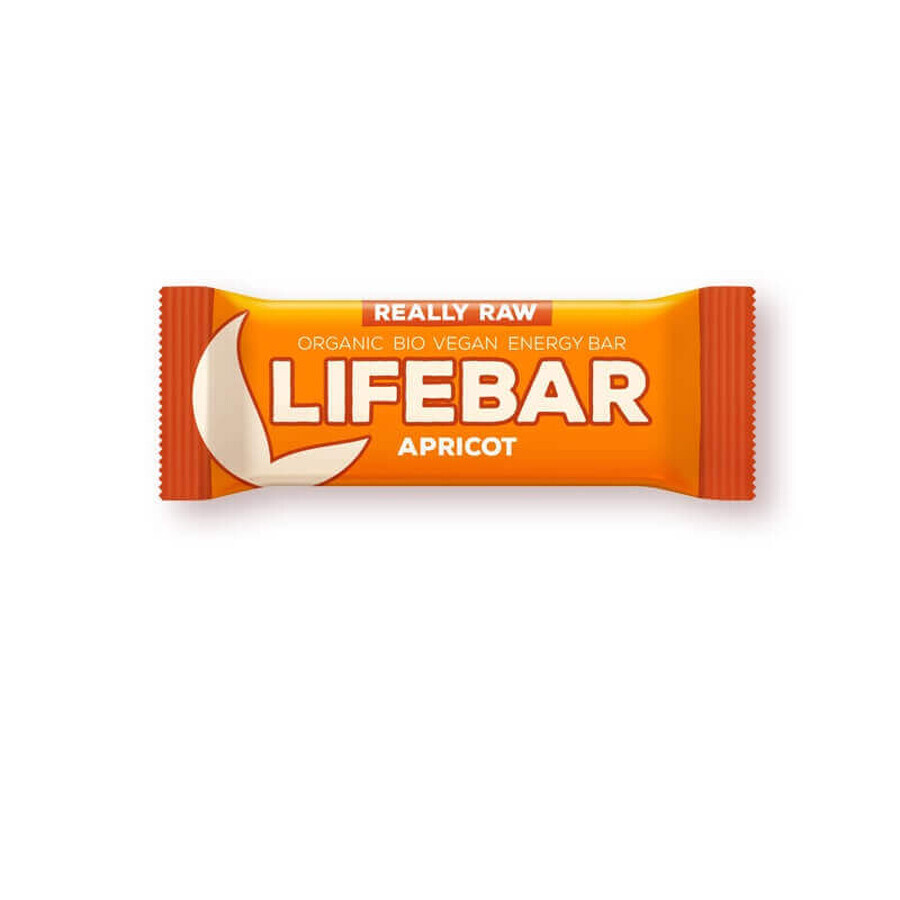 Raw Eco apricot bar, 47 gr, Lifebar