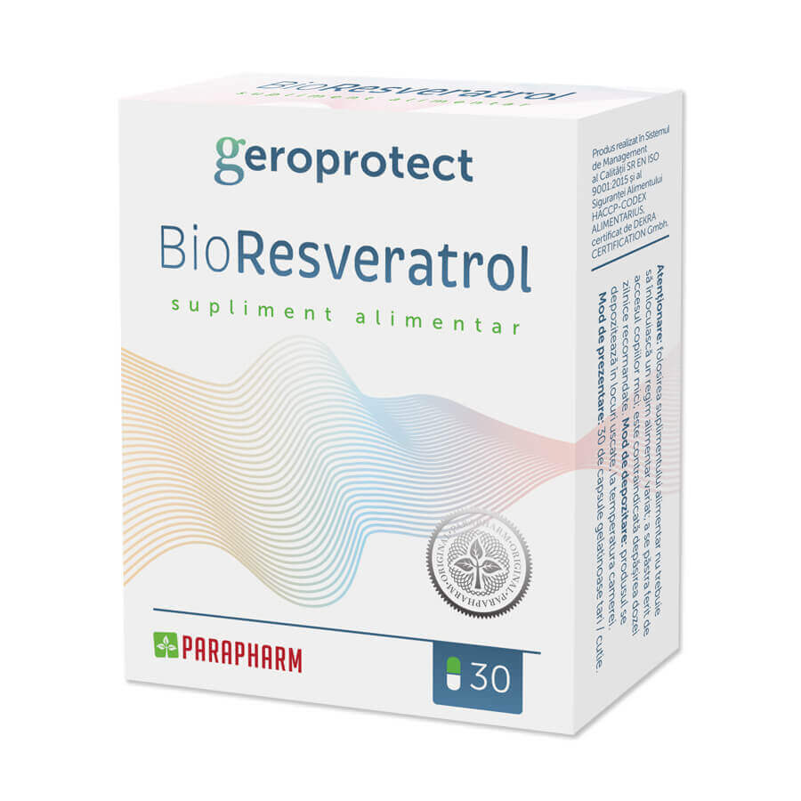 Bio-Resveratrol, 30 capsules, Parapharm