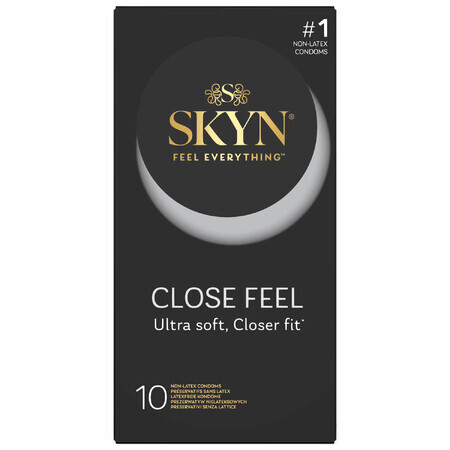 Unimil Skyn Close Feel, latexvrije condooms, 10 stuks