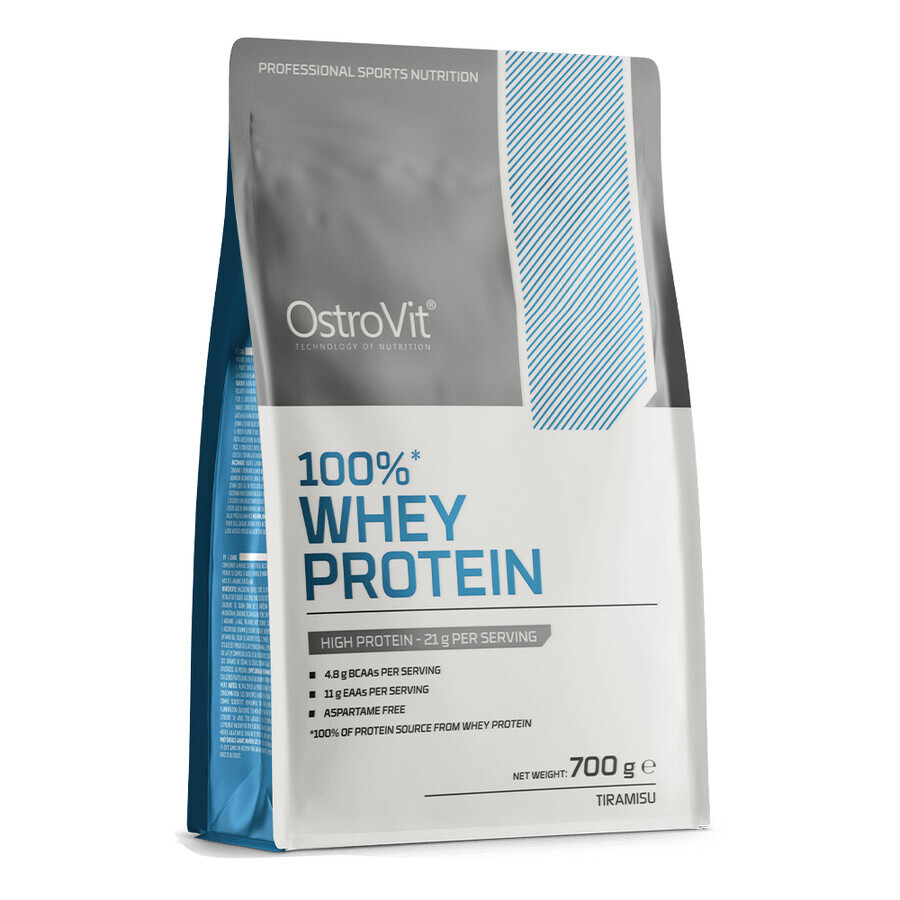 OstroVit 100% Whey Protein, tiramisu flavor, 700 g