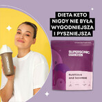 Supersonic Keto Meal, aromă de înghețată de vanilie, 800 g + shaker, 700 ml gratuit