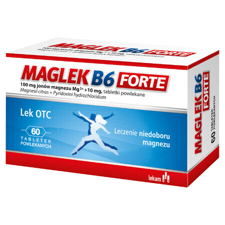 Maglek B6 Forte 100 mg+10 mg, 60 compresse rivestite con film