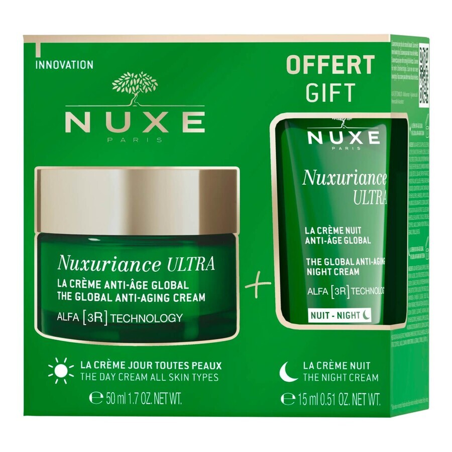 Nuxe Nuxuriance Ultra Set, Tagescreme 50 ml + Nachtcreme 15 ml