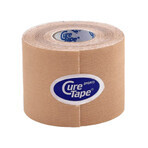 CureTape Sports, cinta kinesiológica, beige, 5 cm x 5 m, 1 ud.