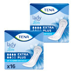 Set Tena Lady Slim, assorbenti igienici specializzati, Extra Plus, 2 x 16 pz.