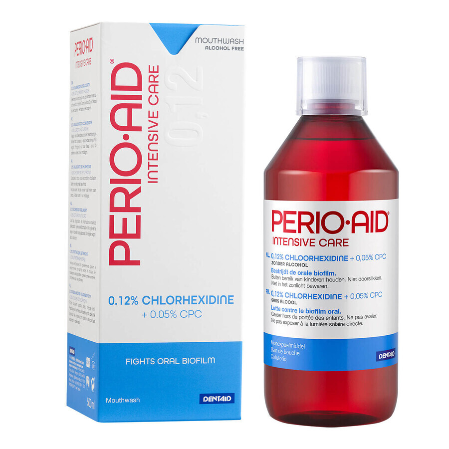 Perio-Aid Intensive Care 0.12% Chlorhexidine Mouthwash 500 ml