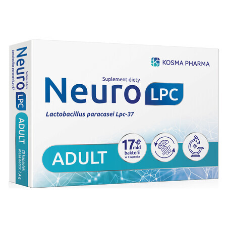 Kosma Pharma NeuroLPC Adulti, 20 capsule