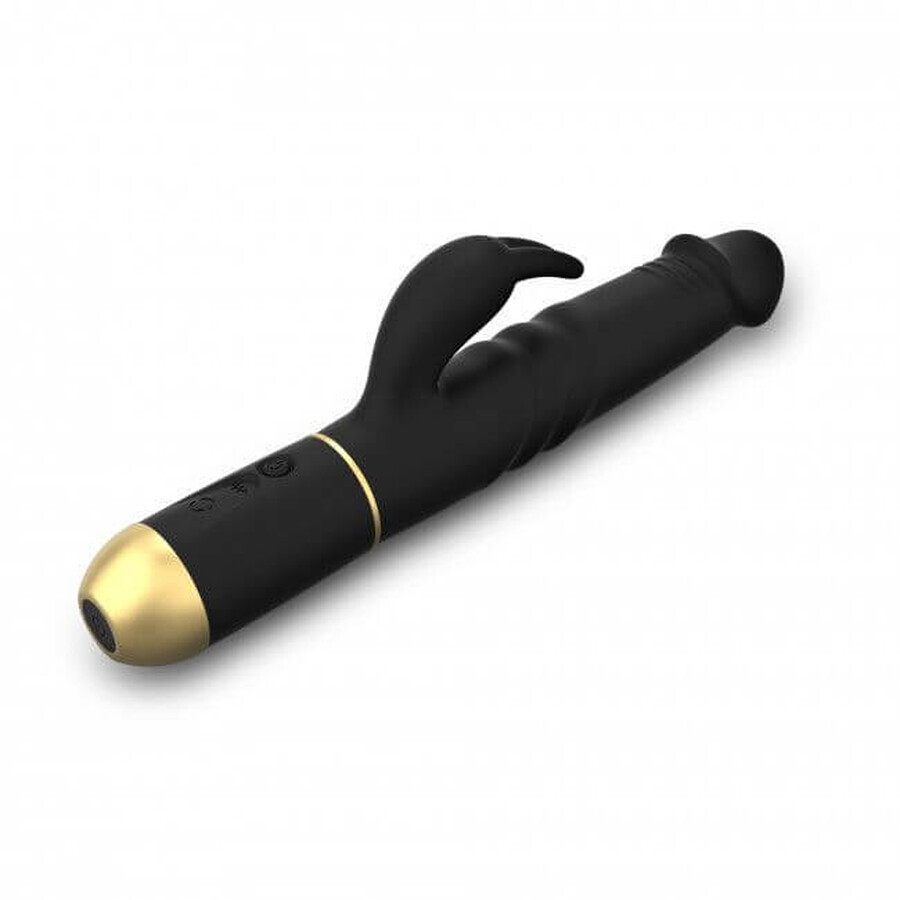 Dorcel Furious Rabbit 2.0, rabbit vibrator, zwart