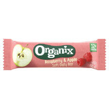 Organic organic whole oat bar with apples and raspberries, + 12 months, 30 g, Organix