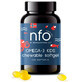 NFO Omega-3 Kids, da 4 anni, gusto Tutti Frutti, 120 capsule masticabili