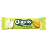 Organic whole oat bar with apples and oranges, +12 months, 30 g, Organix