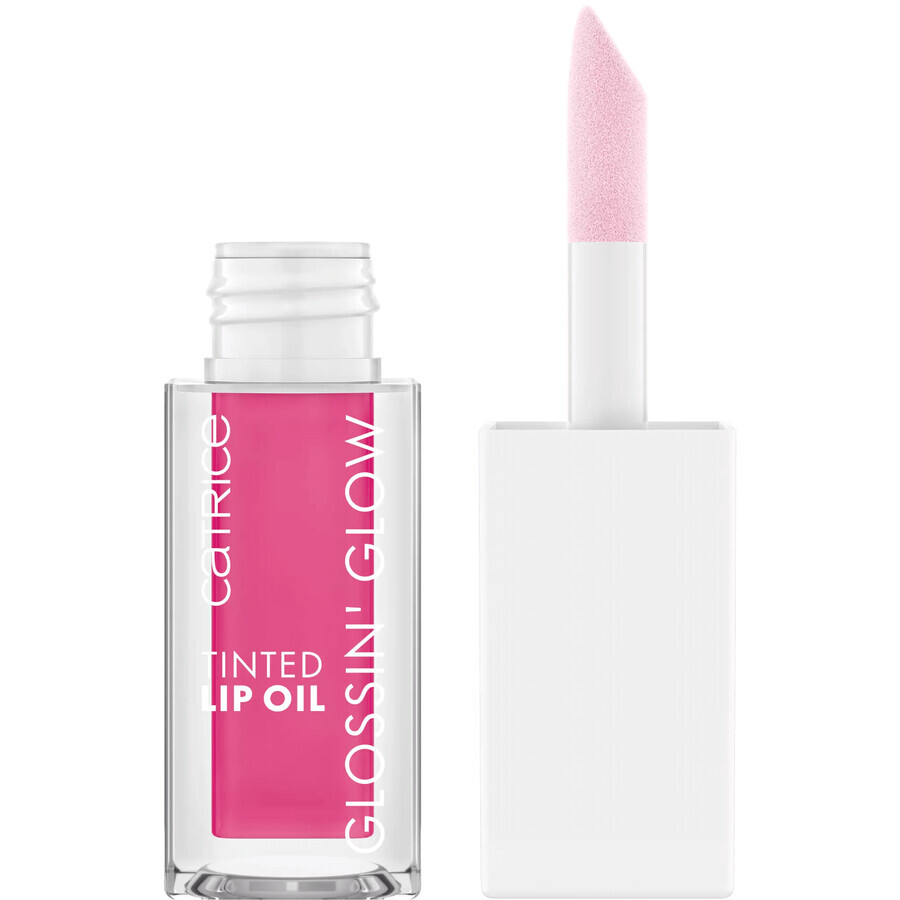 Catrice Glossin' Glow Glow Tinted Lip Oil, olio per labbra con cambio di colore, n. 040, 4 ml