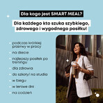 Supersonic Wholesome Smart Meal, aromă cremoasă de ciocolată și caramel, 1,3 kg + shaker, 700 ml gratuit